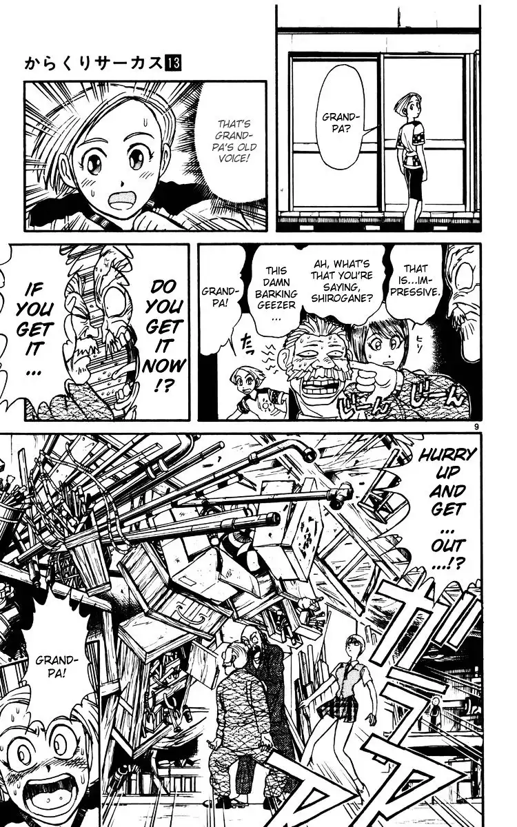 Karakuri Circus Chapter 120 9